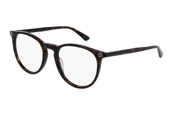 Occhiali Gucci GG0027O 002 havana havana transpa