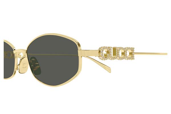 Gucci modello GG1802S di colore 001 gold gold grey