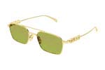 Occhiali da Sole Unisex Gucci GG1804S 002 gold gold green size 54