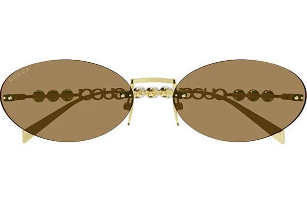 Gucci modello GG1922S di colore 003 gold gold brown