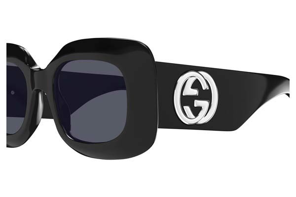 Gucci modello GG1695S di colore 001 black black grey