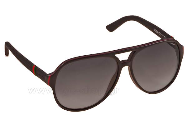 occhiali-da-sole Gucci GG 1065 4UPWJ BLKREDGRN POLARIZED