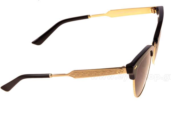 Gucci modello GG4283S di colore ANW9O 	BLCK GOLD (DARK GREY SF)