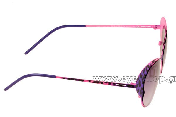 Italia Independent modello I METAL 0216 di colore ZEB.013 THIN METAL