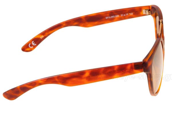 Italia Independent modello I PLASTIK 0916 di colore 092.000 Havana Classic