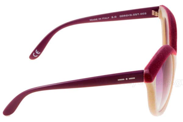 Italia Independent modello I PLASTIK 0092V2 di colore 057.002 Velvet Bicolore