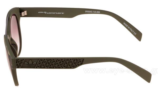 Italia Independent modello I PLASTIK 0900AD di colore 140.000 ADIDAS ORIG. GREEN