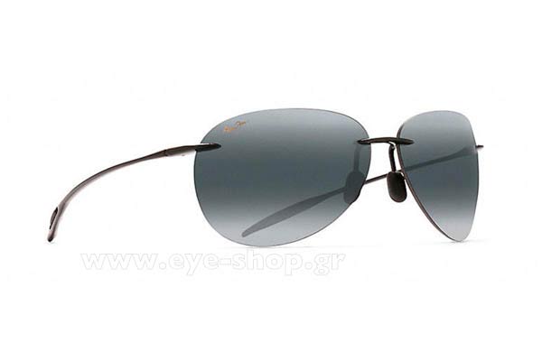Occhiali da sole Maui Jim SUGAR BEACH 421-02 - Gray double gradient mirror Polarized Plus2