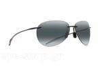 Occhiali da Sole Sport Maui Jim SUGAR-BEACH 421-02 - Gray double gradient mirror Polarized Plus2 size 62