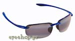 Occhiali da Sole Sport Maui Jim HOOKIPA 407-294 - Gray double gradient mirror Polarized Plus2 size 64