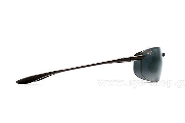 Maui Jim modello HOOKIPA READERS di colore G807-0215 - Gray double gradient mirror Polarized Plus2 Readers- Διπλεστιακό