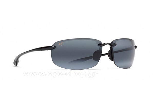 Occhiali da sole Maui Jim HOOKIPA 407-02 - Gray double gradient mirror Polarized Plus2