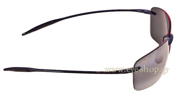 Maui Jim modello LIGHTHOUSE di colore 423-294 - Gray double gradient mirror Polarized Plus2