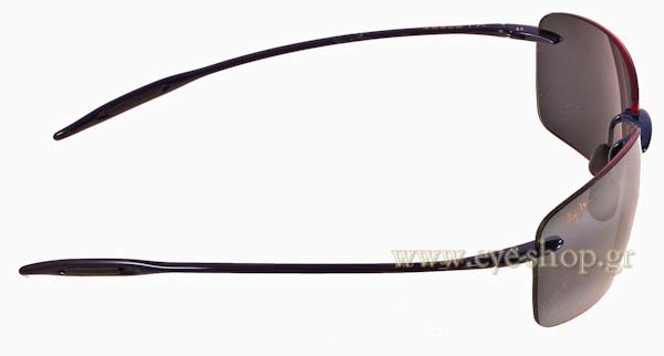 Maui Jim modello LIGHTHOUSE di colore 423-289 - Gray double gradient mirror Polarized Plus2