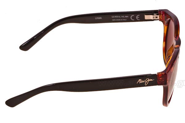 Maui Jim modello LIANA di colore H287-10C Krystal Bronze gradient Polarized Plus2