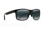 Occhiali da Sole Sport Maui Jim RED-SANDS 432-2M Black - Grey size 68