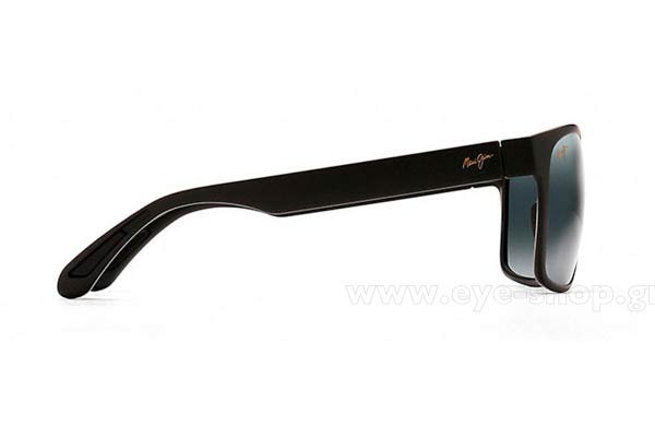 Maui Jim modello RED SANDS di colore 432-2M Black - Grey