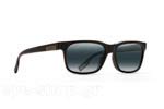 Occhiali da Sole Uomo Maui Jim EH-BRAH 284-02 Krystal Gray gradient Polarized Plus2 size 55