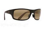 Occhiali da Sole Sport Maui Jim HALEAKALA H419-2M Matte Black Bronze size 66
