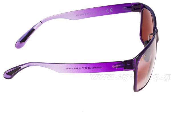 Maui Jim modello RED SANDS di colore 432-28C Purple Maui Pure Rose