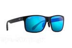 Occhiali da Sole Sport Maui Jim RED-SANDS B432-2M Blue Hawaii Maui pure size 68