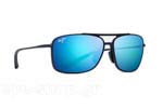 Occhiali da Sole Sport Maui Jim KAUPO-GAP B437-03 Blue Maui Brilliant Polarized Plus2 size 60