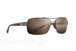 Occhiali da Sole Uomo Maui Jim OLA H764-25M Mt Brown Superthin Glass  Polarized plus size 62