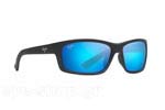 Occhiali da Sole Uomo Maui Jim KANAIO-COAST B766-08C Blue Hawaii Superthin Glass  Polarized plus size 61