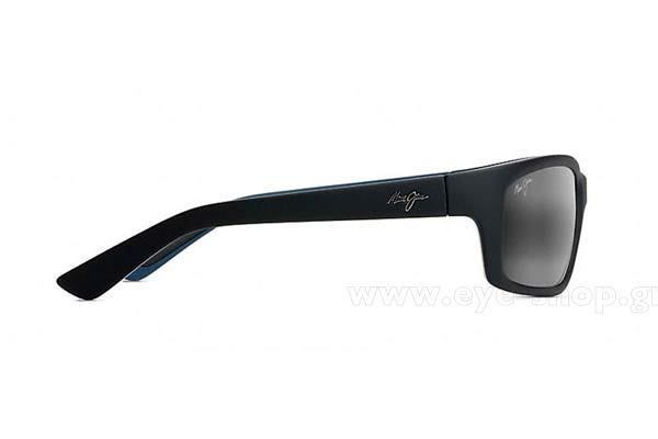 Maui Jim modello KANAIO COAST di colore 766-02MD Blue white Bt Grey Superthin Glass  Polarized plus