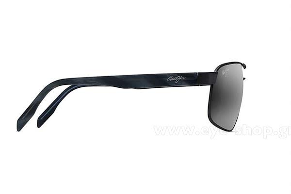 Maui Jim modello WHITEHAVEN di colore 776-02 Neutr Grey Superthin Glass  Polarized plus