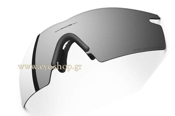 Oakley modello M Frame di colore 3 - Μάσκα ανταλλακτική Strike για M-Frame 9060 11-308 Black iridium Polarised (χωρις μυτη)