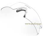 Occhiali da Sole Sport Oakley M-FRAME 3 - Μάσκα Sweep 9059 06-704 Clear size 0