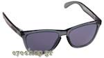 Occhiali da Sole Unisex Oakley Frogskins-9013 24-253 Acid Black size 55
