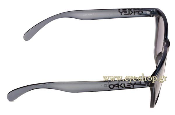 Oakley modello Frogskins 9013 di colore 24-253 Acid Black