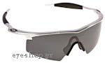 Occhiali da Sole Sport Oakley M-FRAME 2 - Custom 75-837 11-308 Bright Chrome Black Iridium Polarized size 0