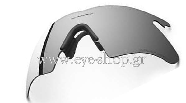 Oakley modello M FRAME di colore 3 - Μάσκα Heater 9058C 11-307 Black iridium Polarized (η μύτη δεν συμπεριλαμβάνεται)