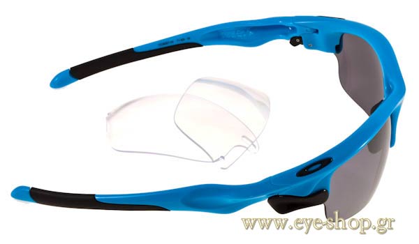 Oakley model FAST JACKET and color 9097 04 Sky Blue