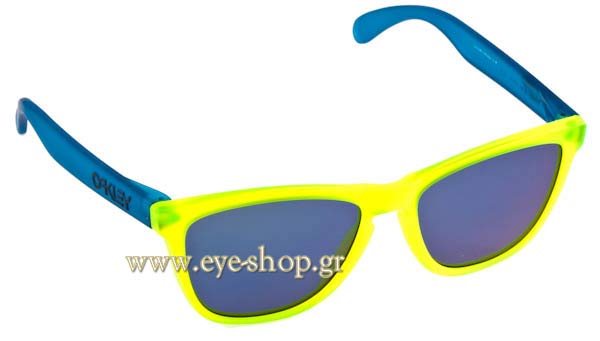 Occhiali Oakley Frogskins 9013 24-289 Blacklight Blue iridium
