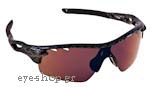 Occhiali da Sole Sport Oakley Radarlock 9182 05 Carbon Fiber G30 Iridium polarized size 0