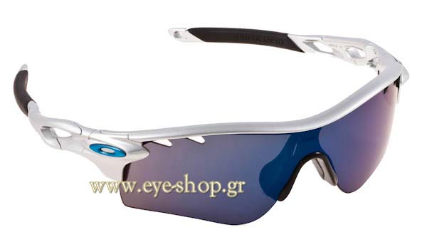 Occhiali Oakley Radarlock 9181 03 ice iridium-persimmon