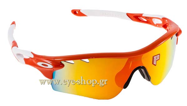 Occhiali Oakley Radarlock 9181 24 fire Iridium Polarized  - Black Iridium