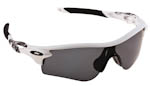 Occhiali da Sole Sport Oakley Radarlock 9181 02 Black Iridium polarized size 0