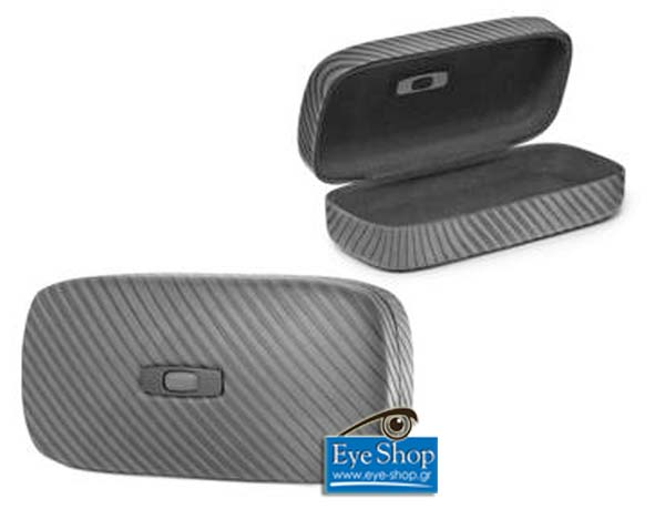 Oakley modello Oakley Vaults di colore Square O Graphite Hard Case
