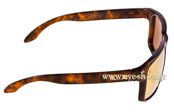 Oakley modello Holbrook 9102 di colore 34 SHAUN WHITE 24K GOLD IRIDIUM