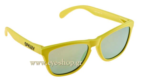 Occhiali Oakley Frogskins 9013 24-341 Aspen Green Emerald Iridium