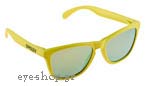 Occhiali da Sole Sport Oakley Frogskins-9013 24-341 Aspen Green Emerald Iridium size 55