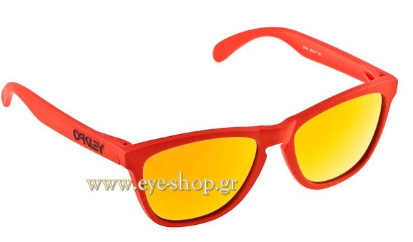 Occhiali Oakley Frogskins 9013 24-344 Mesa Orange - Fire Iridium