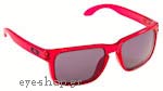 Occhiali da Sole Sport Oakley Holbrook-9102 37 Crystal Pink size 55