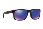 Occhiali da Sole Sport Oakley Holbrook-9102 36 Red Iridium Matte Black size 55