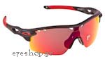 Occhiali da Sole Sport Oakley Radarlock XL 9196 02 OO Red Iridium® Polarized Vented size 0